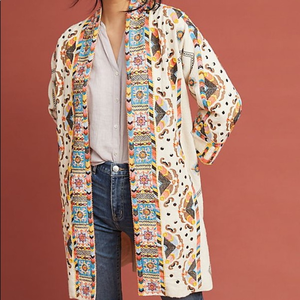 Maeve beaded cardigan